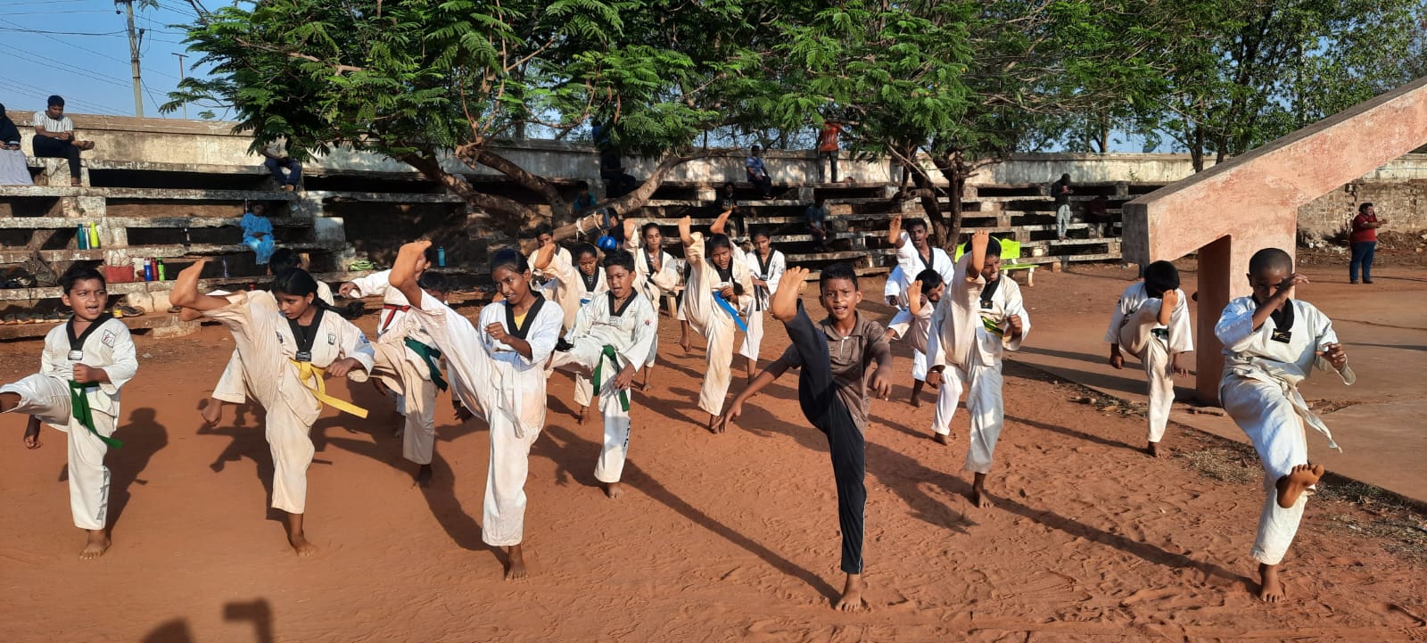 Morning Classes at DSA Stadium